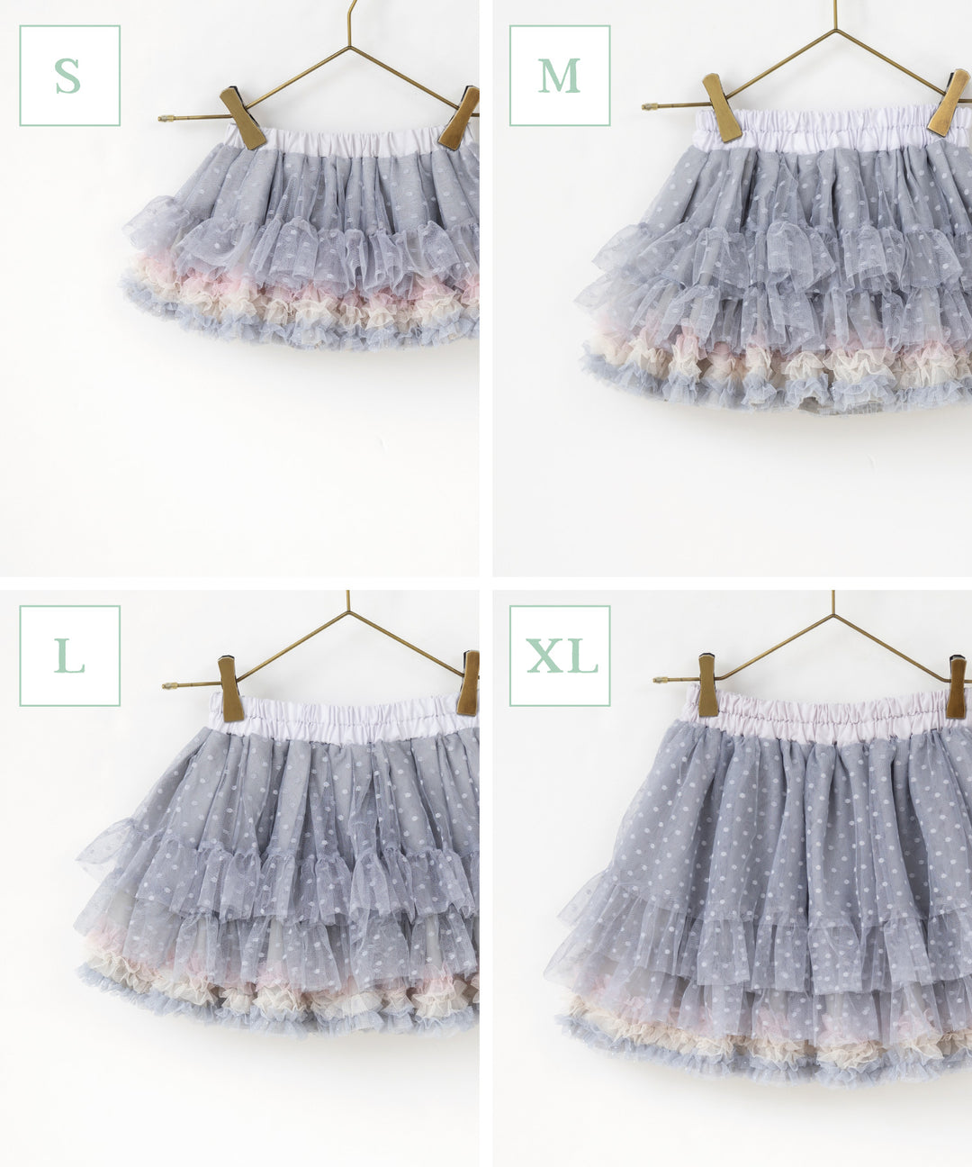 パンパンチュチュ　Ｍサイズ フリルスカート3点セット パンパンチュチュ フリルスカート3点セット Mサイズ - メルカリ