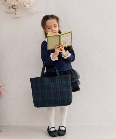 【刺繍30%OFF】ブラックウォッチ/レッスンバッグ3点セット(12月下旬〜お届け)