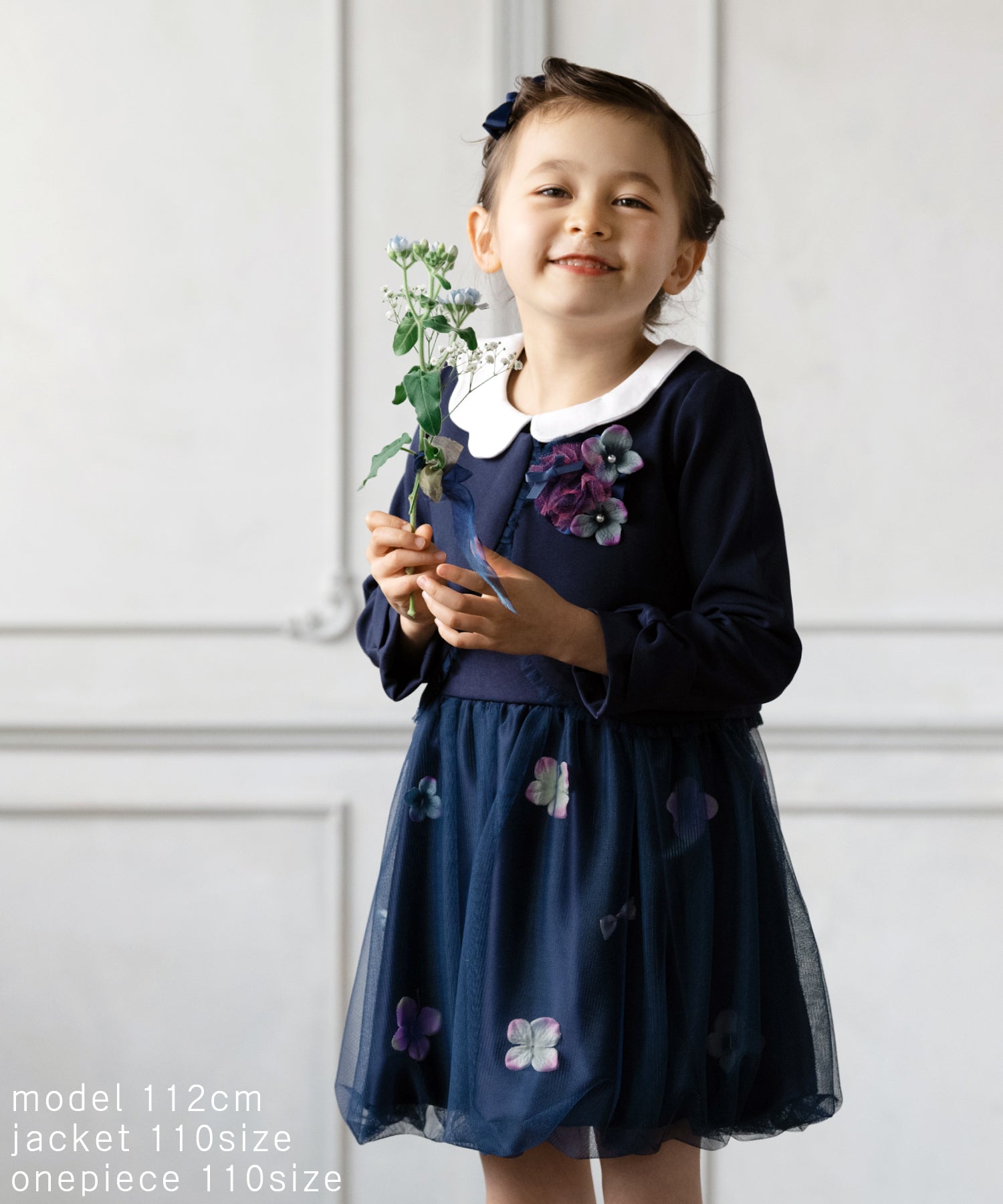 お花とリボンコサージュ