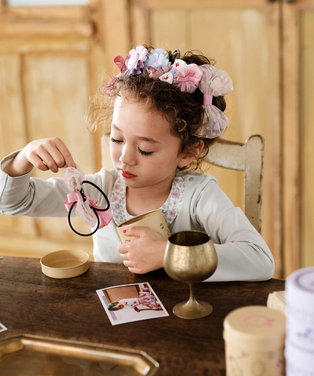 キッズヘアアクセ】ヘアゴム ヘアピン ベビー 赤ちゃん プレゼント