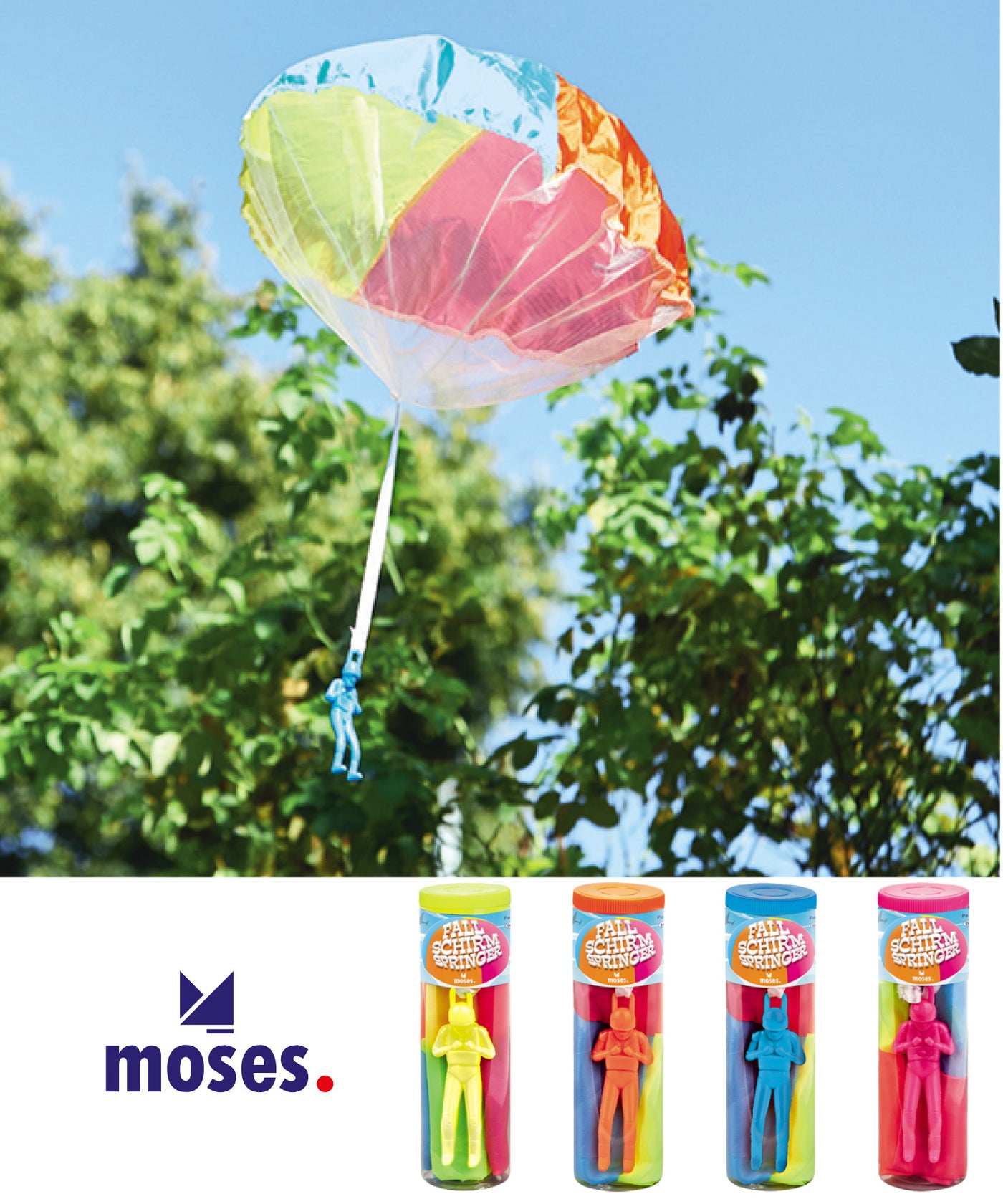 moses. / パラシューティスト